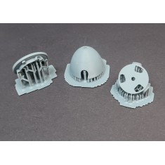 1/32 Bf109 G2/4 Seamless Spinner for Revell kits