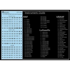 Decals for 1/72 WWII RAF/USAAF/Luftwaffe Instrument Superset