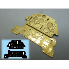 1/24 Messerschmitt Bf109E Instrument Panel PE & Decal for Airfix kits