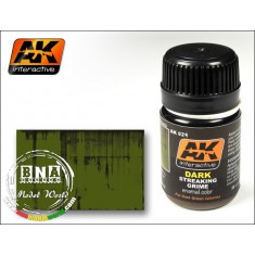 Enamel Paint - Dark Streaking Grime (for Dark Green Vehicles) 35ml