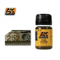 Enamel Paint - Fuel Stains for Tanks, Cars, Trucks, Trains... 35ml