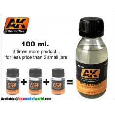 White Spirit - Thinner for All Enamel Washes, Filters and Oils 100ml
