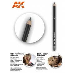 Weathering Semi Grease Water Pencil - Dark Grey
