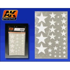 U.S Stars Dry Transfers for All Scales