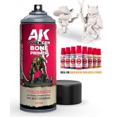 Bone Primer Spray (400ml) for Quick Gen / 3Gen Acrylic Paints