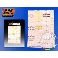 1/35 Dry Transfers - Symbols & Divisional Marks for Waffen SS Vehicles