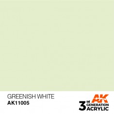 Acrylic Paint (3rd Generation) - Greenish White (17ml)