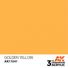 Acrylic Paint (3rd Generation) - Golden Yellow (17ml)