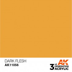 Acrylic Paint (3rd Generation) - Dark Flesh (17ml)