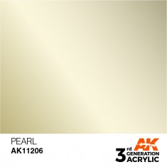 Acrylic Paint (3rd Generation) - Pearl (Metallic Colours, 17ml)