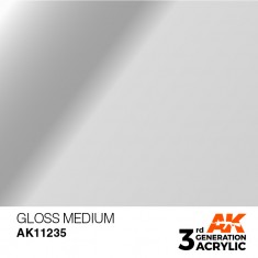 Acrylic Paint (3rd Generation) - Gloss Medium (17ml)