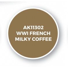 Acrylic Paint (3rd Generation) for AFV - WWI French Milky Coffee (17ml)