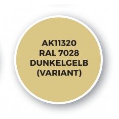 Acrylic Paint (3rd Generation) for AFV - RAL 7028 Dunkelgelb (Variant) (17ml)