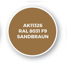 Acrylic Paint (3rd Generation) for AFV - RAL 8031 F9 Sandbraun (17ml)