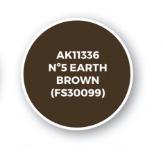 Acrylic Paint (3rd Generation) for AFV - No.5 Earth Brown (FS30099) 17ml