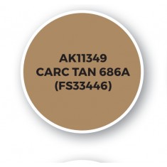 Acrylic Paint (3rd Generation) for AFV - CARC Tan 686A (FS33446) 17ml