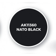 Acrylic Paint (3rd Generation) for AFV - Nato Black (17ml)