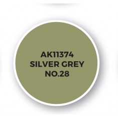Acrylic Paint (3rd Generation) for AFV - Silver Grey No.28 (17ml)