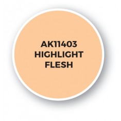 Acrylic Paint (3rd Generation) for Figures - Highlight Flesh (17ml)