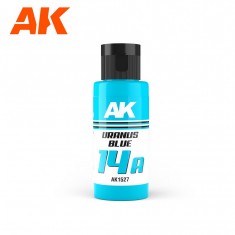 Acrylic Paint - Dual Exo 14A #Uranus Blue (60ml) for Gunpla/Sci-Fi/Mecha/Robots