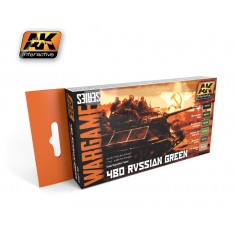Wargame Series - 4BO Russian Green Set (6 x17ml)