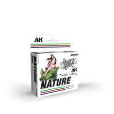 Acrylic Inks Set - Nature (3x 30ml)