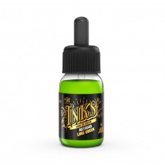 Acrylic Inks - Lime Green (30ml)