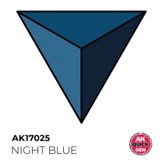 Acrylic Colour for Contrast Painting - Quick Gen #Night Blue (18ml)