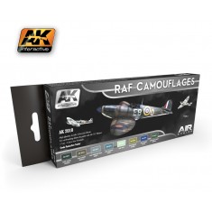 WWII British RAF Camouflages Acrylic Paint Set (17ml x 8)