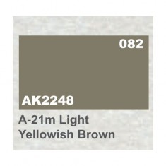 Aircraft Series Acrylic Paint - A-21m Light Yellowish Brown (17ml)