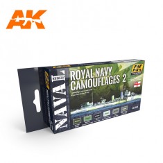 Royal Navy Camouflages #2 - Naval Series Set (17ml x 6)