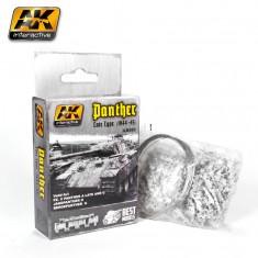 1/35 Panther Tank Metal Tracks Late Type 1944-1945 (Unassembled)