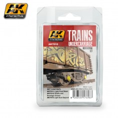 Trains Weathering/Paint Set - Undercarriage (3 x 35ml)