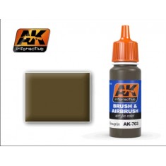 Acrylic Paint - RAL7008 Graugrun for DAK Camouflage in North Africa 1941-42 (17ml)