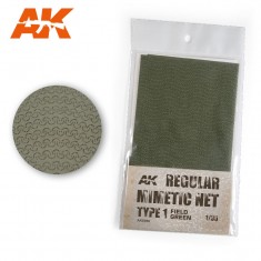 Regular Mimetic Camouflage Net Type #1 Field Green
