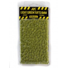 Light Green Tufts 6mm (self-adhesive)