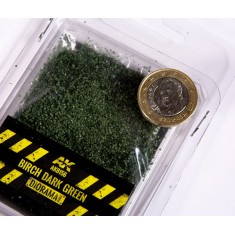 1/72 28mm Scale Birch Dark Green Leaves (7gr)