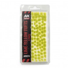 Lime-Yellow Tufts 4.5mm
