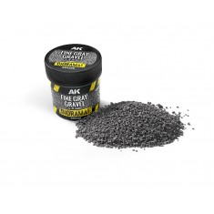 Fine Gray Gravel 1-3mm (100ml)