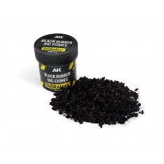 Black Rubber Big Stones (100ml)