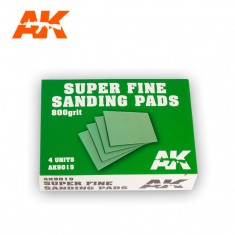 Super Fine Sanding Pads #800 Grit (4pcs)