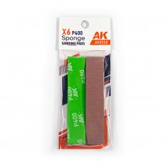 Sanding Pads P400 Sponge (6pcs)