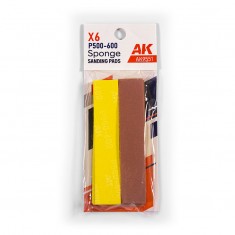 Sanding Pads P500-600 Sponge (6pcs)
