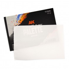 Tear-Off Paper Palette (15 sheets of 105 gr. Size: 220 x 150 mm)