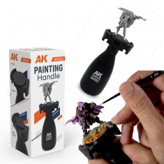 Handheld Support for Painting 20mm - 40 mm Base Miniatures