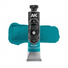 Artist Dense Acrylic Colour - Turquoise (20ml Tube, Matt Finish)