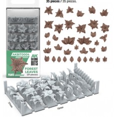 Wargames Basing Bit - Plants #Forest Leaves (35pcs)