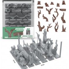 Wargames Basing Bit - Plants #Dead Tree Basing (17pcs)