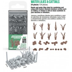 Plants - Water Lilies and Cattails (24pcs)