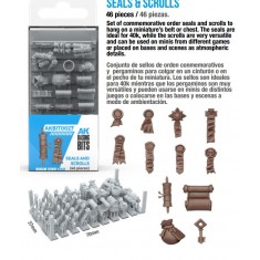 Wargame Scenery - Seals and Scrolls (46pcs)